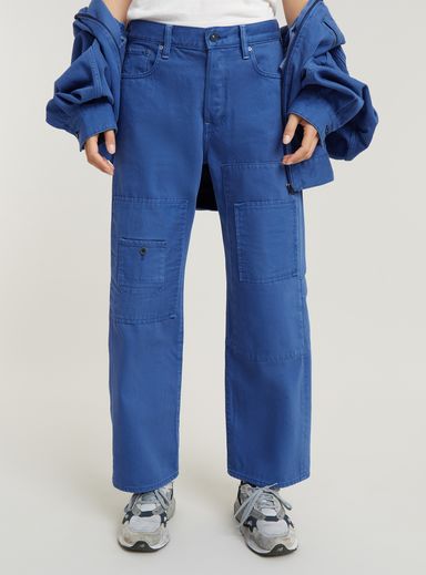 Bowey Boyfriend Patch Ankle Jeans